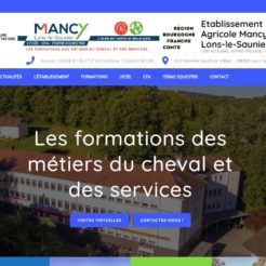 Nouveau site internet Mancy