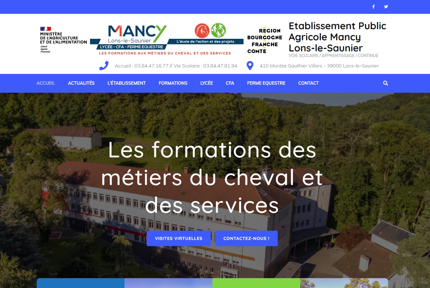 Nouveau site internet Mancy