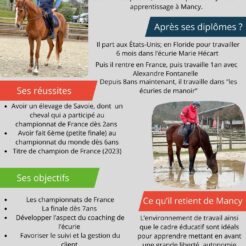 Parcours d'un ancien étudiant